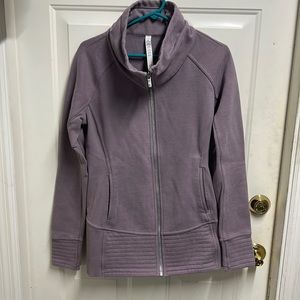 Lululemon jacket, size 10, light purple/lavender
